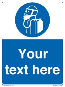 Custom use self contained breathing appliance